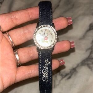 Mickey Mouse Denim Watch